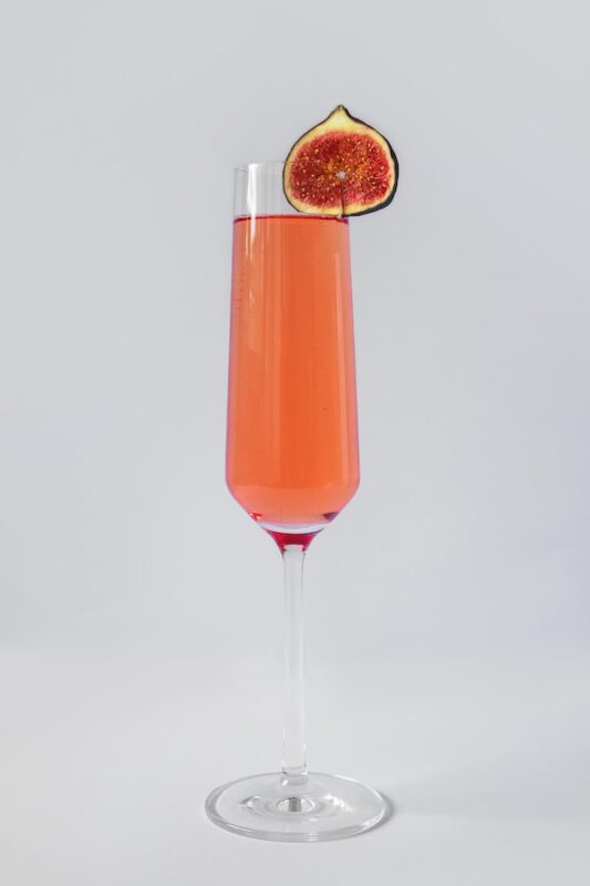 Cocktail Mimosa au Floc de Gascogne rouge