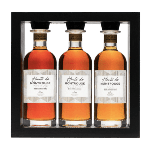 Coffret 3 bouteilles Bas Armagnac Hauts de Montrouge VS, VSOP et Hors d'Age