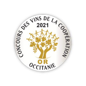 Médaille d'or Concours des Vins de la Coopération Agricole Occitanie