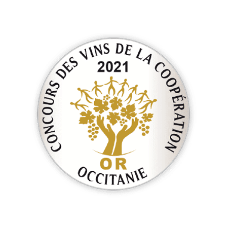 Médaille d'or Concours des Vins de la Coopération Agricole Occitanie