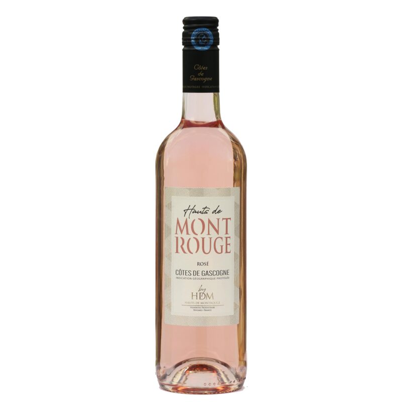 Vin rosé IGP Côtes de Gascogne les Hauts de Montrouge