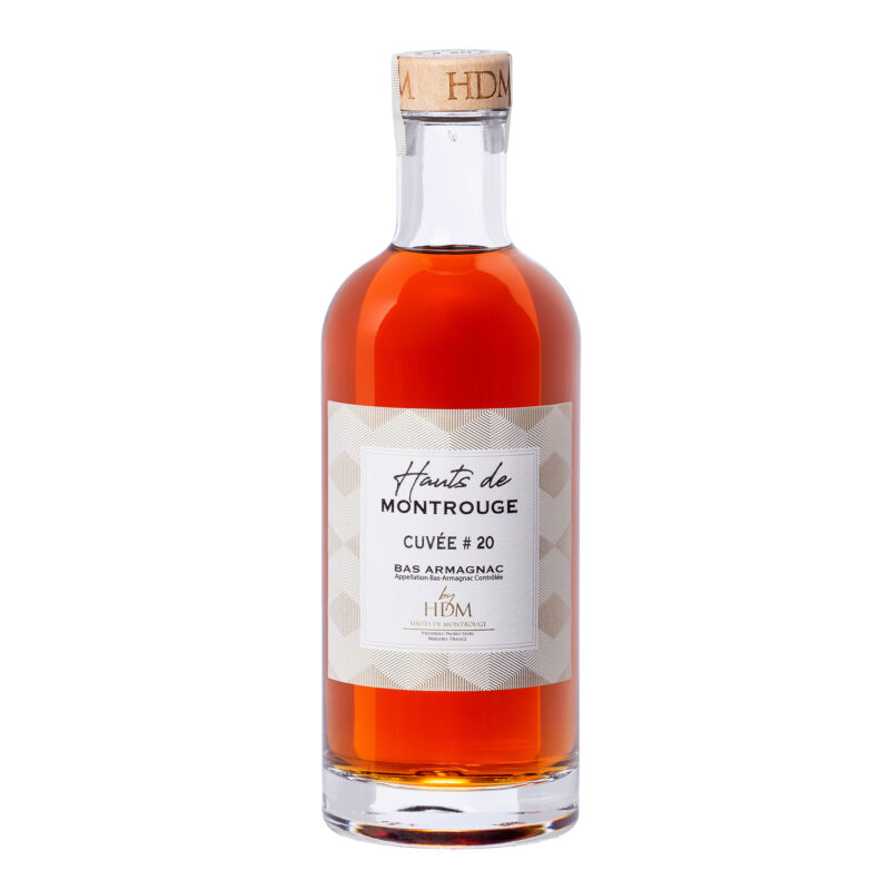 Cuvée n°20 les Hauts de Montrouge : assemblage des Armagnacs de 1973, 1986, 1989 et 1990