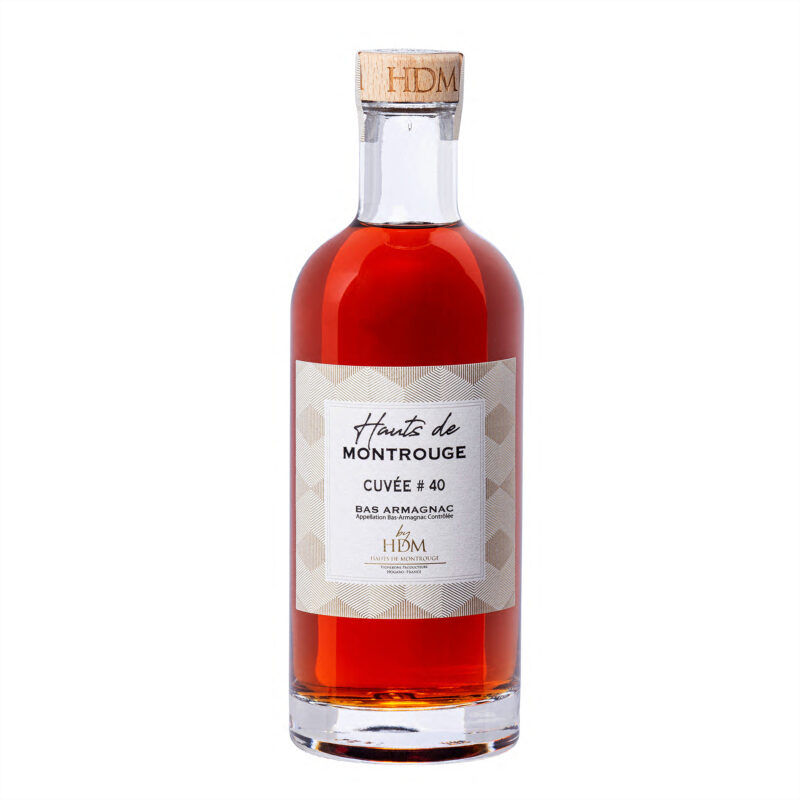 Cuvée n°40 les Hauts de Montrouge : assemblage des Armagnacs de 1972, 1975 et 1978